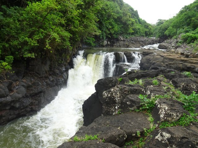 Elle n'est pas haute mais assez impressionnante