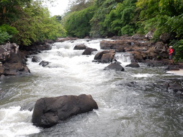 Faire demi-tour dès que le cheminement devient plus sportif