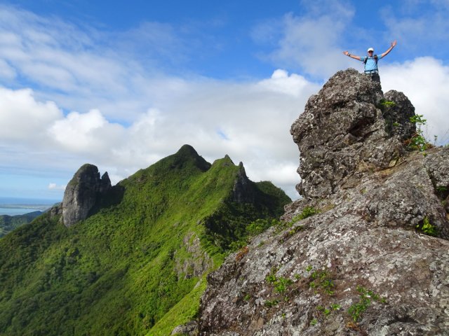 Quel plaisir d'atteindre le sommet !