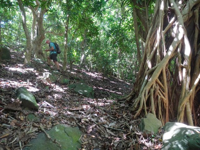On le retrouve cependant pour gagner le sentier de crête