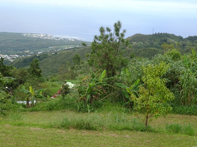 Point de vue sur le village de départ de cette longue montée