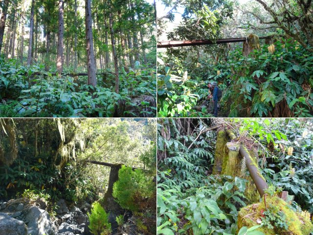 Pas de balisage mais des tuyauteries partout