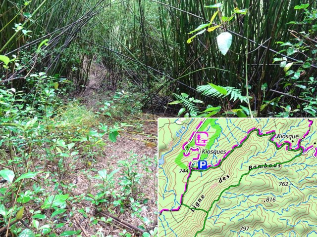 Début de la descente vers l’Éden. La boucle, déconseillée.