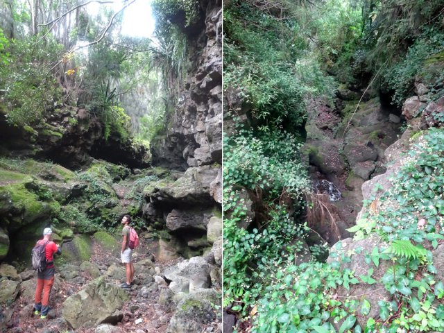 Les falaises et bassins profonds laissent imaginer une belle sortie