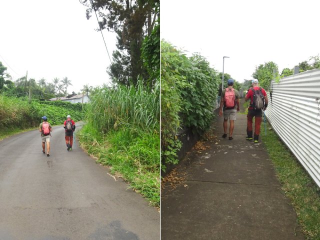 La descente vers le point de départ peut s'effectuer par plusieurs itinéraires