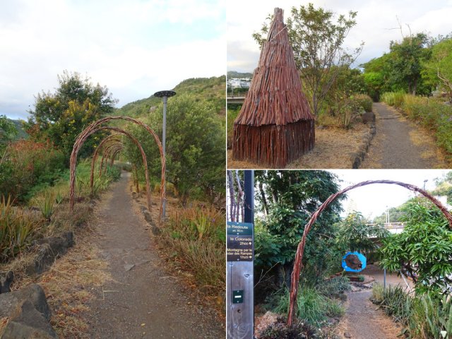 Le sentier paysager, toujours en bon état