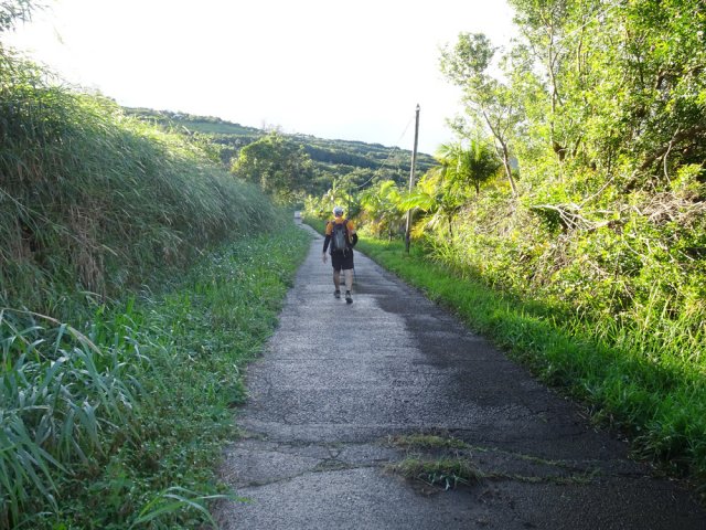 Nouvelle petite route étroite à partir de Terrain Fanfan