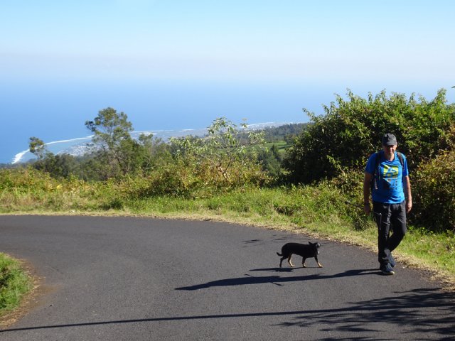 Très peu de circulation pour une randonnée sereine