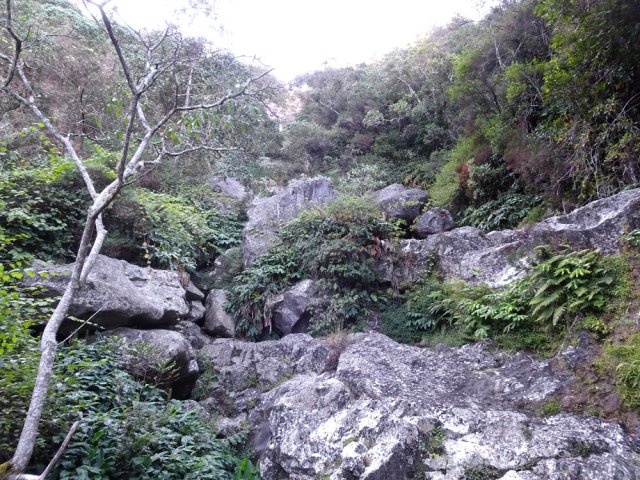 Le dernier cassé est beaucoup plus rebelle mais se franchit également