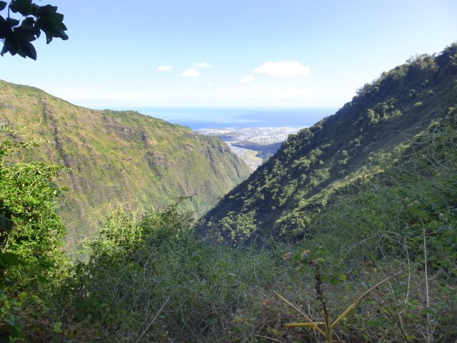 Points de vue sur la Rivière des Galets et Le Port
