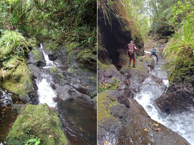 Éviter toboggans et petites chutes sur un sol humide et glissant