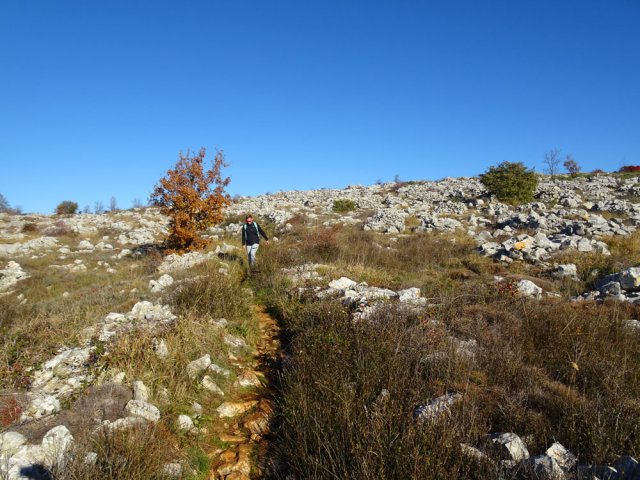 Court détour pour s'approcher de l'aven