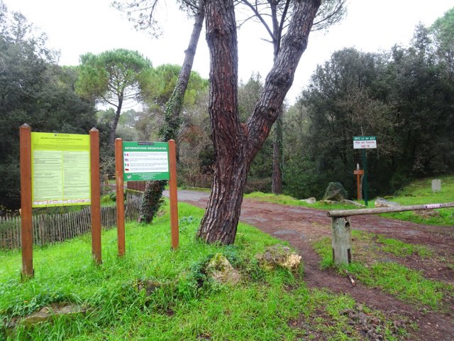 Départ au parking de Tamarin