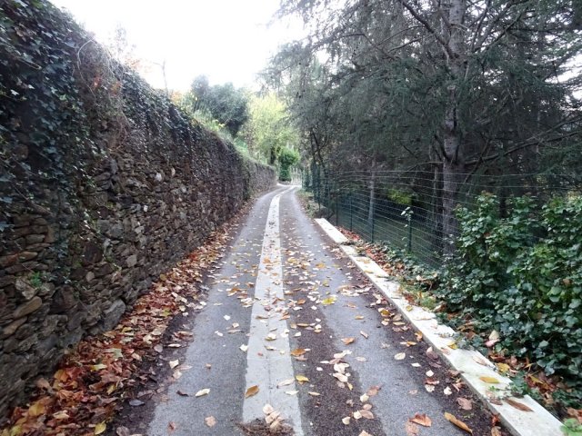 La faible pente permet l'échauffement