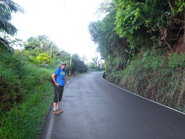 Route avec un peu de circulation