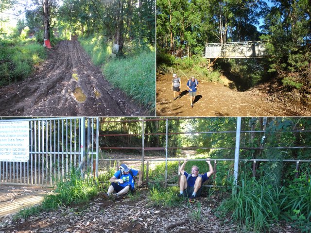 Possibilité de sortir par un sentier près du portail ou s'amuser à tester ses abdominaux !