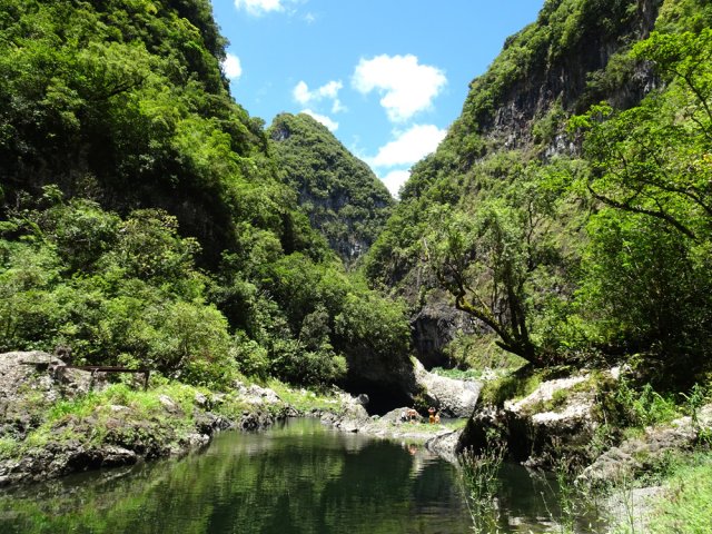 Toujours des visiteurs dans ces coins enchanteurs