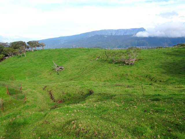 Le regard porte jusqu'au Grand Bénare