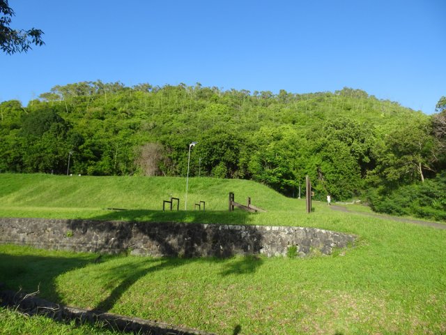 Candos Hill depuis le parc