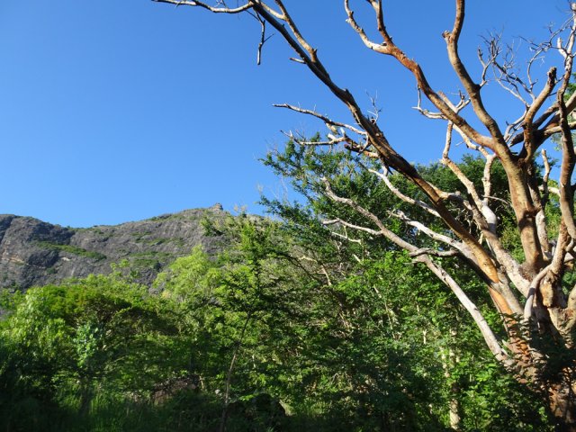 Snail Rock domine une bonne partie du trajet