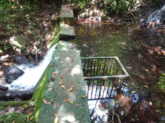 Un barrage de récupération d'eau