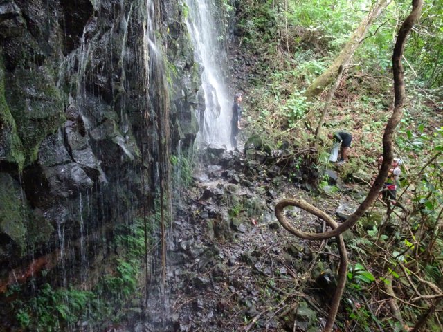 Encore une possibilité de douche avant de terminer la boucle