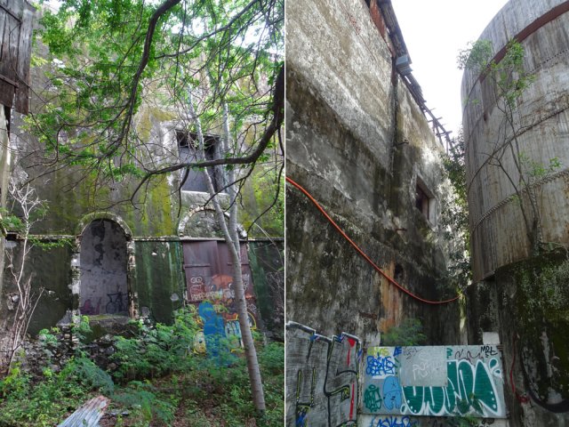 Certains passages sont ouverts, d'autres obstrués