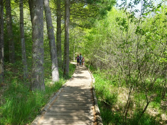 La zone reste humide jusqu'au village de Laprade Basse