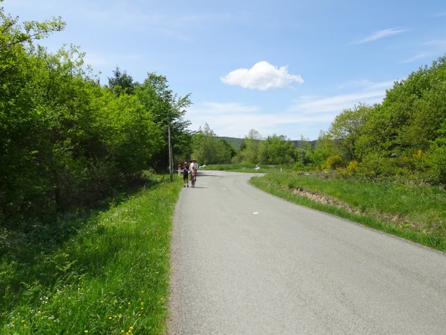 Une centaine de mètres seulement à effectuer sur route