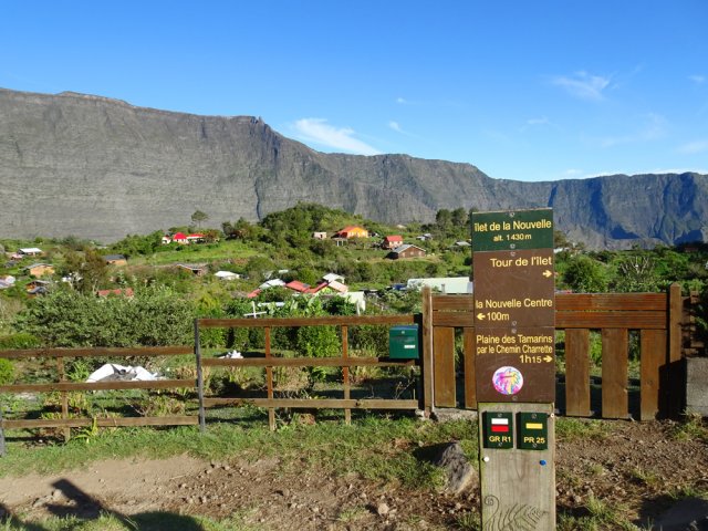 Ne jamais perdre de vue les panneaux indiquant le tour de l'îlet