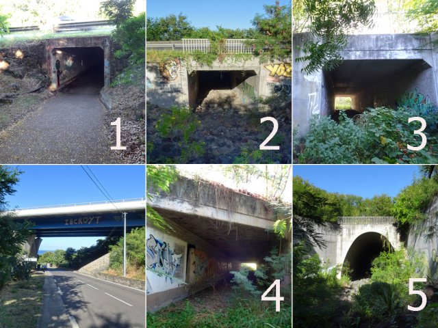 Franchir le premier tunnel. Il y en aura encore 4 et 2 ponts