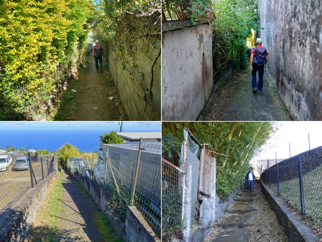 Ne pas manquer l'escalier étroit qui évite de marcher dans les rues