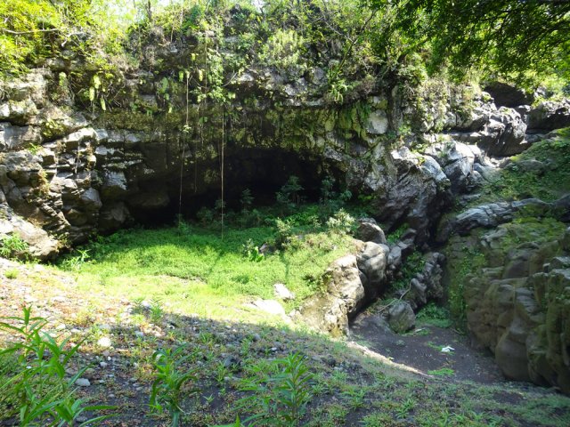 La grotte des Hirondelles, noyée s'il y a de l'eau