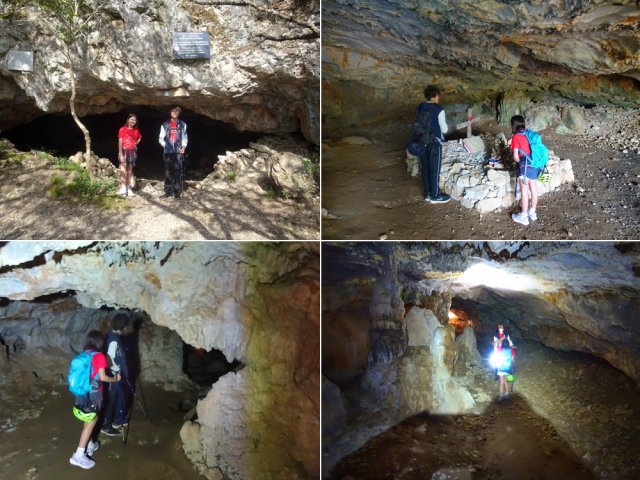 L'entrée Est et quelques parties de la Grotte du Maquis