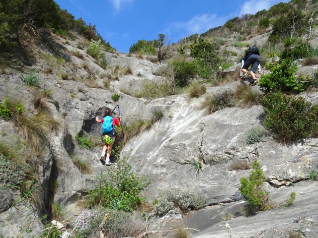 Passages parfois abrupts mais rarement dangereux