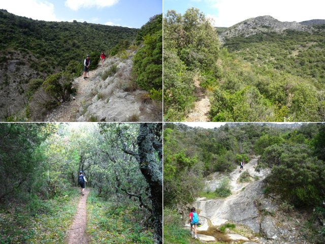Reprendre le sentier dans la nature avec de belles vues sur la campagne