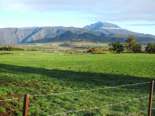 La Plaine des Cafres depuis le Chalet des Pâtres
